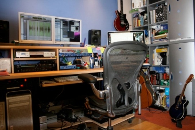 Recording Studio estudio de Grabación Sala de control Control Room